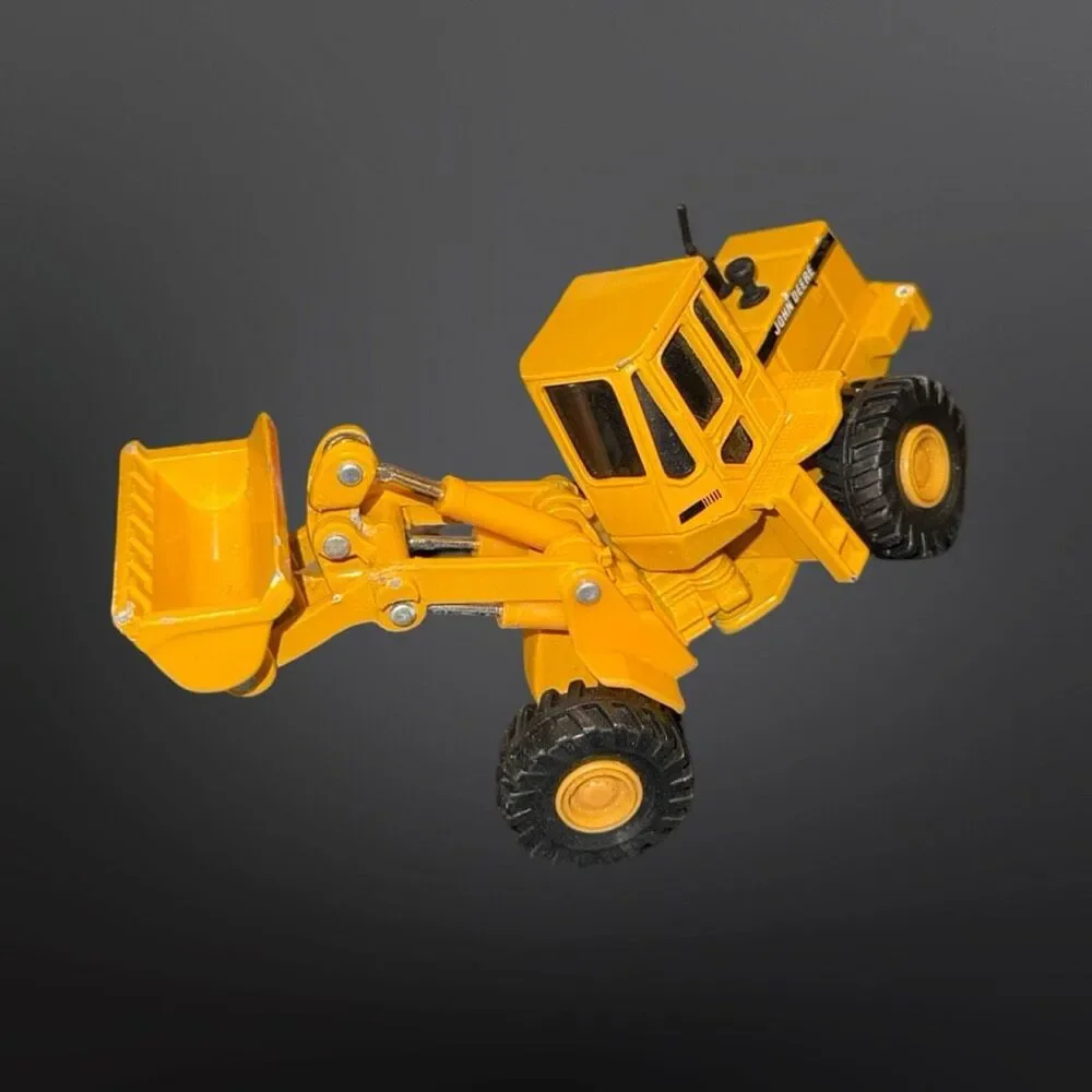 Vintage 1989 ERTL JOHN DEERE 544E WHEEL LOADER Articulated Movements B10